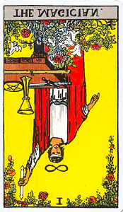 魔術師 / The Magician　逆位置